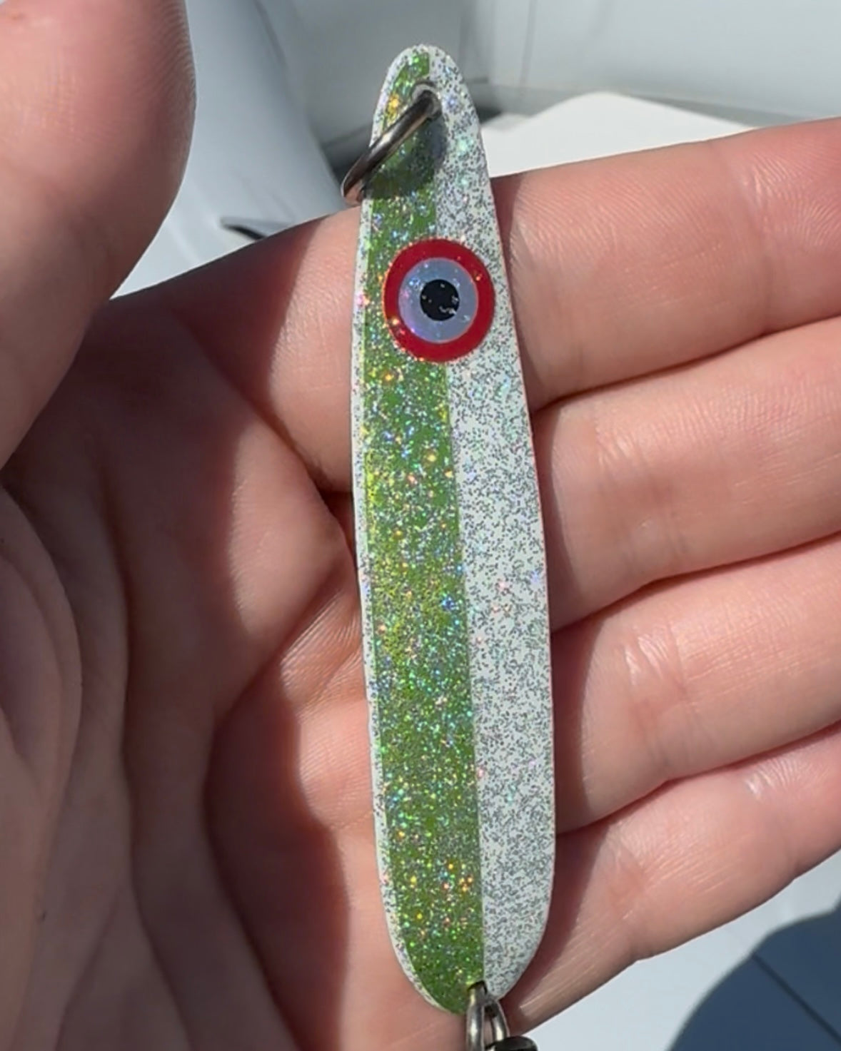 Gibbs Delta Skinny G - HC Custom Squiggle Chartreuse