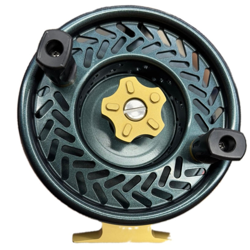 Coast DR3 Mooching Reel - Green Flake with Gold