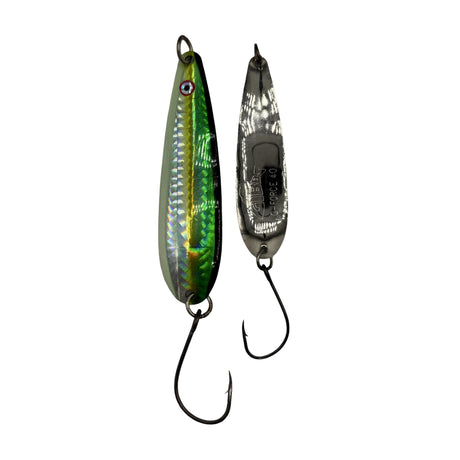 Gibbs Delta G Force Spoon - Green Herring Aid "Shimmer" Series - #40