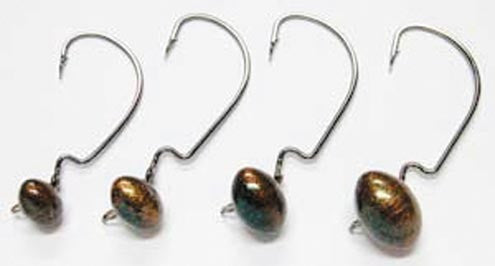 Gene Larew Biffle Hardhead Jig Head - Copperhead