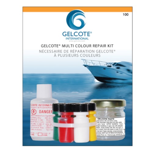 Gelcote Repair Kit with Colours 100