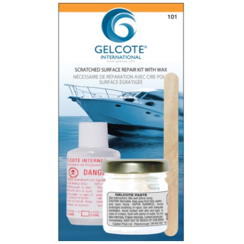 Gelcote White Scratched Surface Repair Kit 101