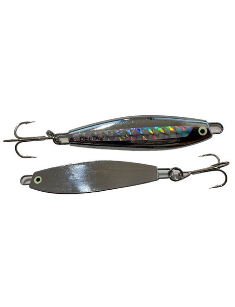 Delta Half Jig - Chrome with Prism Tape 00401CHR - 1oz