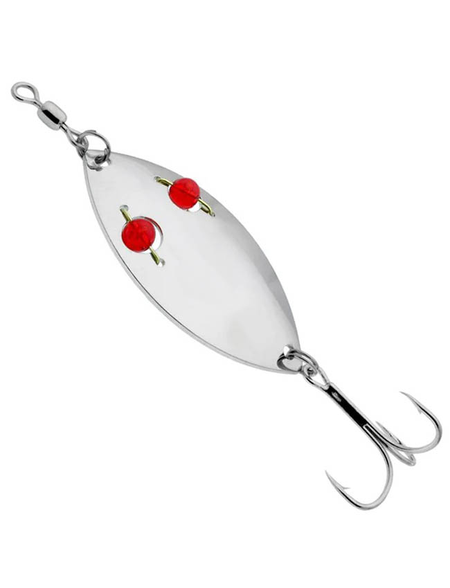 Gibbs Ruby Eye Wiggler - #1-1/2 Nickel 0250-15N