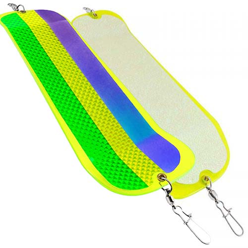 Gibbs Highliner #1 - "A" Guide Series - Lemon Lime Chartreuse Flasher 0777A-1LLC