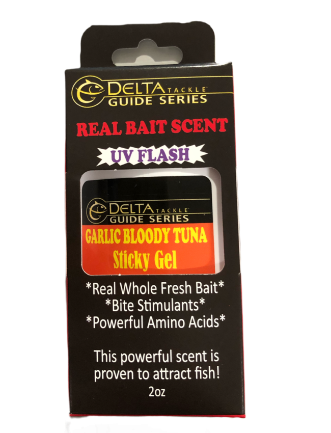 Gibbs Delta Guide Series Real Bait Scent - Garlic Bloody Tuna Sticky Gel 10014
