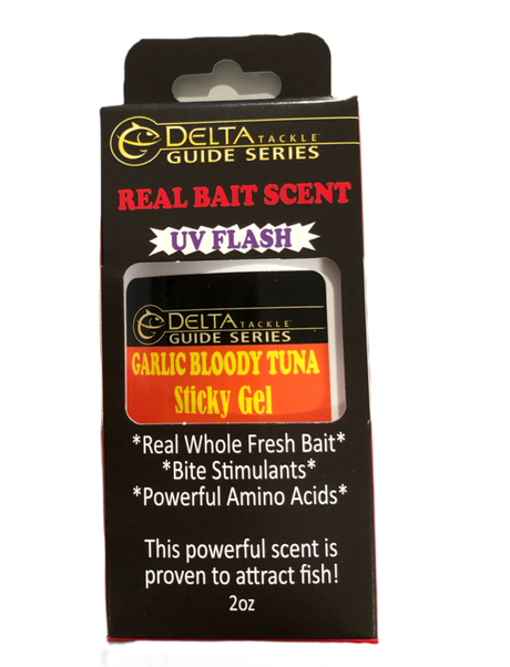 Gibbs Delta Guide Series Real Bait Scent - Garlic Bloody Tuna Sticky Gel 10014