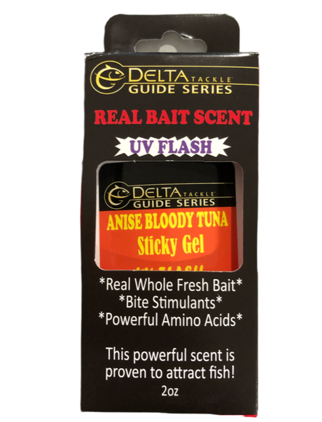 Gibbs Delta Guide Series Real Bait Scent - Anise Bloody Tuna Sticky Gel 10016