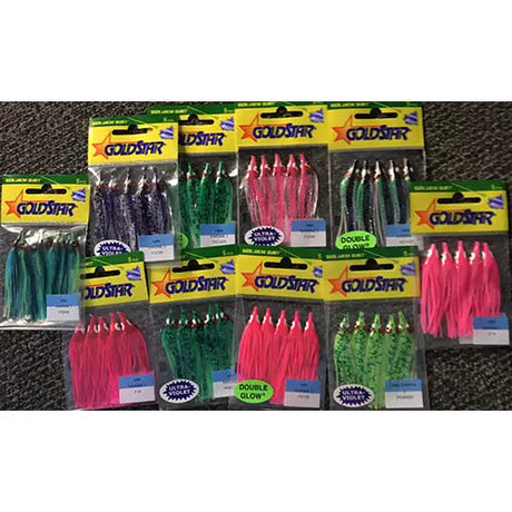Yamashita Mini Squid 2.5" - 10 Pack Assorted Colours MISC-142