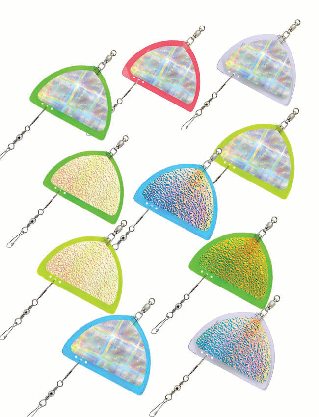 Assorted Kitetail Flashers - 10 Pack MISC-390