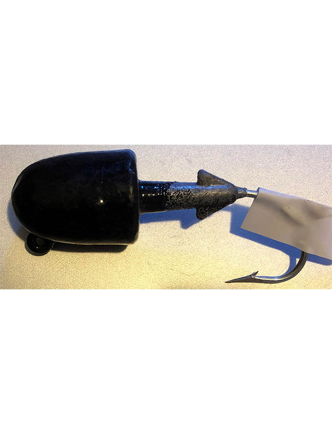 Gibbs Bullet Jig 4oz - Vinyl Coated Black MISC22