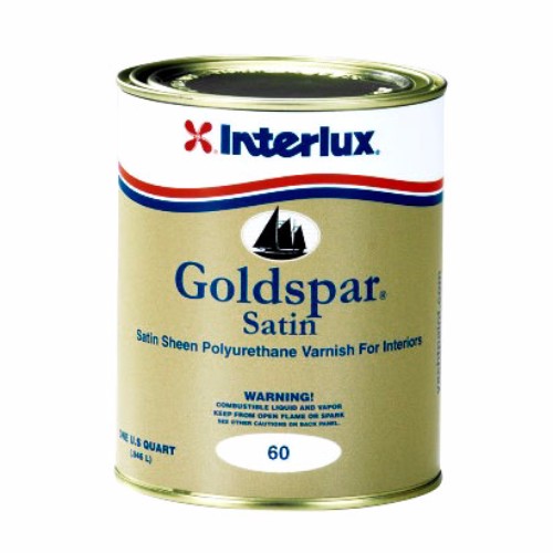 Interlux Goldspar Varnish Satin (Rub Effect) - Quart Y60/QTCA