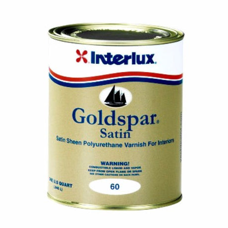Interlux Goldspar Varnish Satin (Rub Effect) - Quart Y60/QTCA