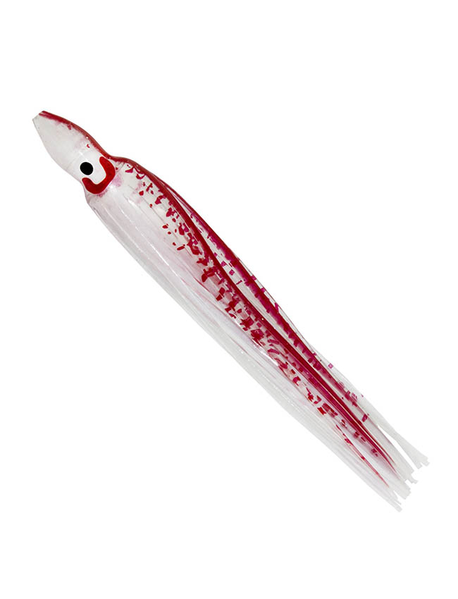Gibbs Delta 4.5" Squid 5pk - UV Red Spatter Back 06853
