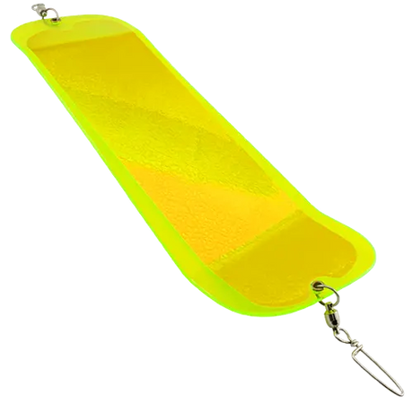 Gibbs Highliner #1 - "A" Guide Series Chartreuse Jelly Flasher 0777A-1CHARTJ