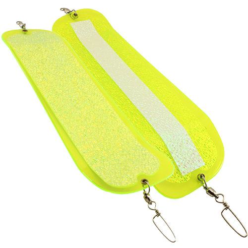 Gibbs Highliner #1 - "A" Guide Series - Chartreuse Onion Flasher 0777A-1CO