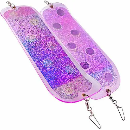 Gibbs Highliner #1 Guide Series - Hot Dot Moon Jelly Flasher 0777A-1HD