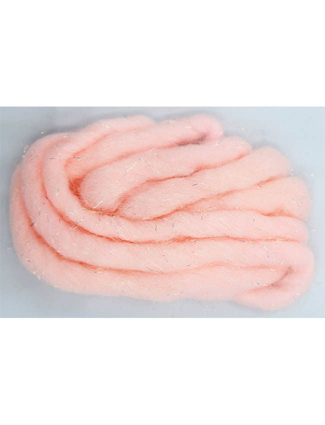 Glo Bugs Bling Yarn - Champagne 5'