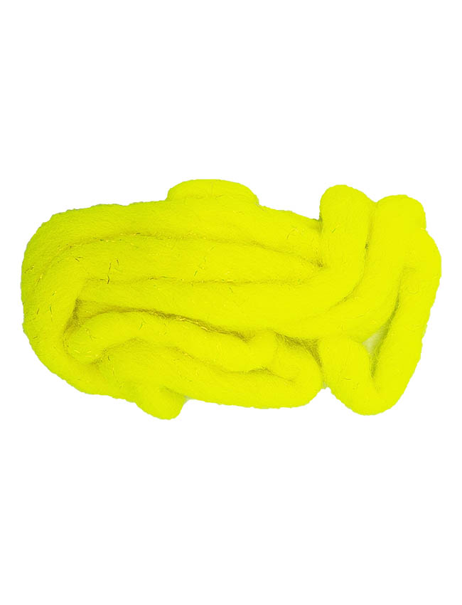 Glo Bugs Bling Yarn - Chartreuse 5'