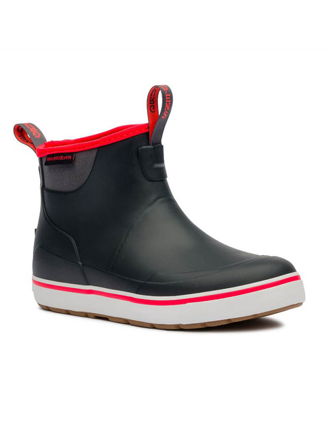 Grundens Womens Deck Boss Ankle Deck Boot - Iron Gate 60011-IG-5 - US W 5