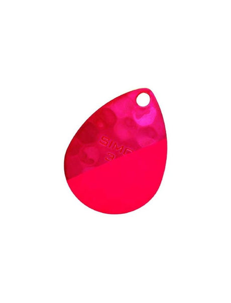 Hawken Simon Spinner Blade 3.5 Hex - Neon Pink Slash on Silver SSBH35013