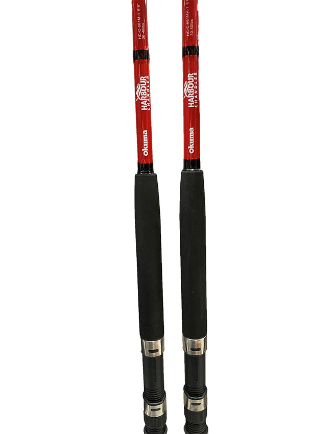 Harbour Chandler Okuma Custom Hali Rod Red 6'6" - Medium (20-40lbs)