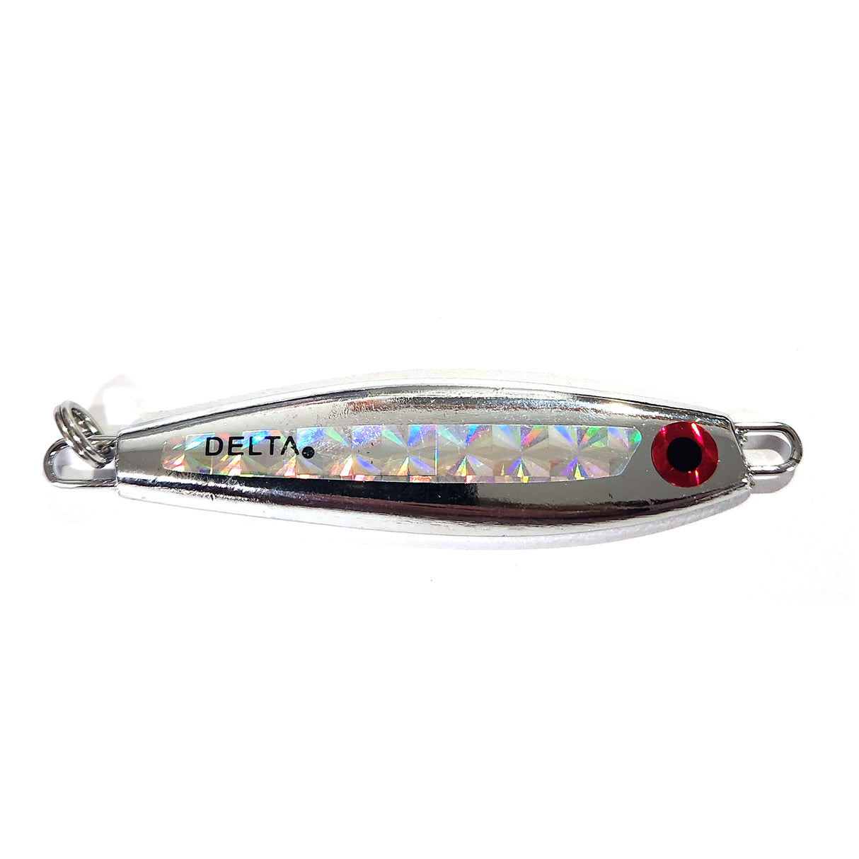 Delta Half Jig - HC Custom Silver/Gold Reflex on Chrome 1.5oz