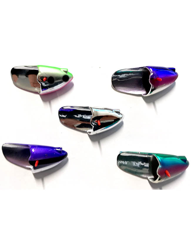 Oki JDF Teaser Heads 5 Pack - Chrome