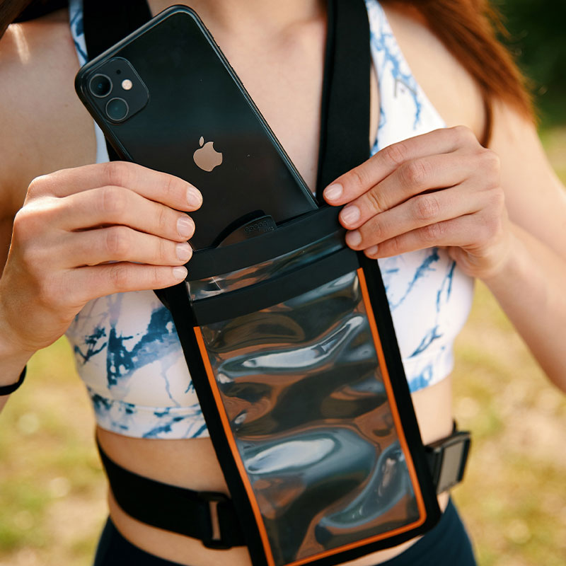 Fidlock Hermetic Chest Bag - Black/Transparent