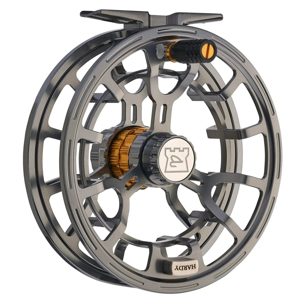 Hardy Averon Fly Reel - Titanium The Harbour Chandler