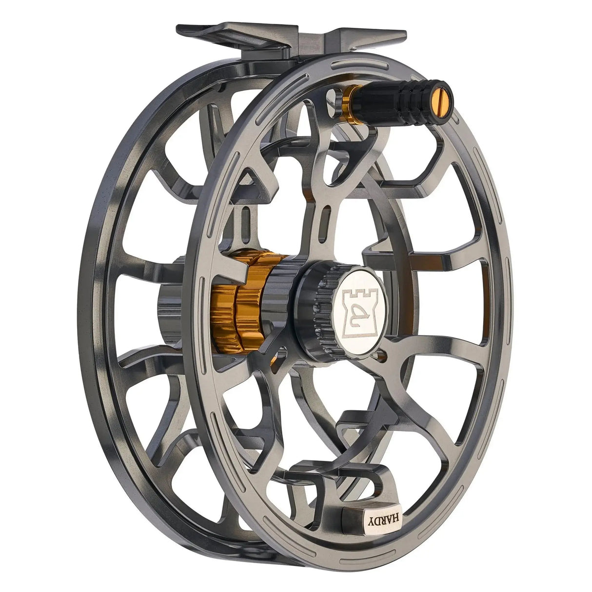 Hardy Averon Fly Reel - Titanium The Harbour Chandler