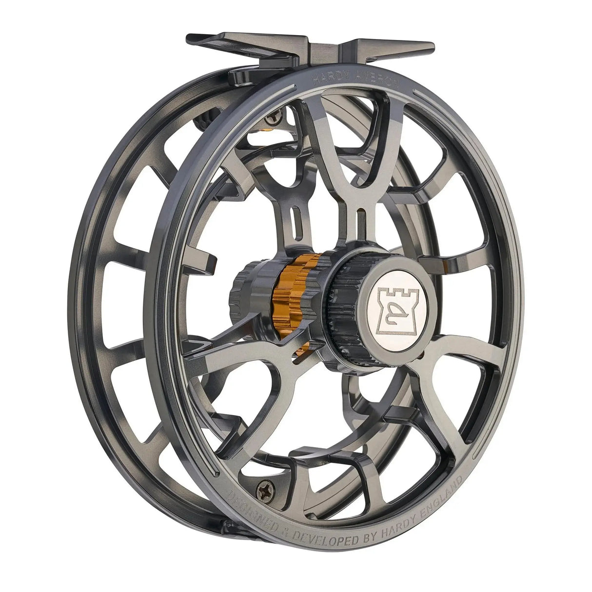 Hardy Averon Fly Reel - Titanium The Harbour Chandler