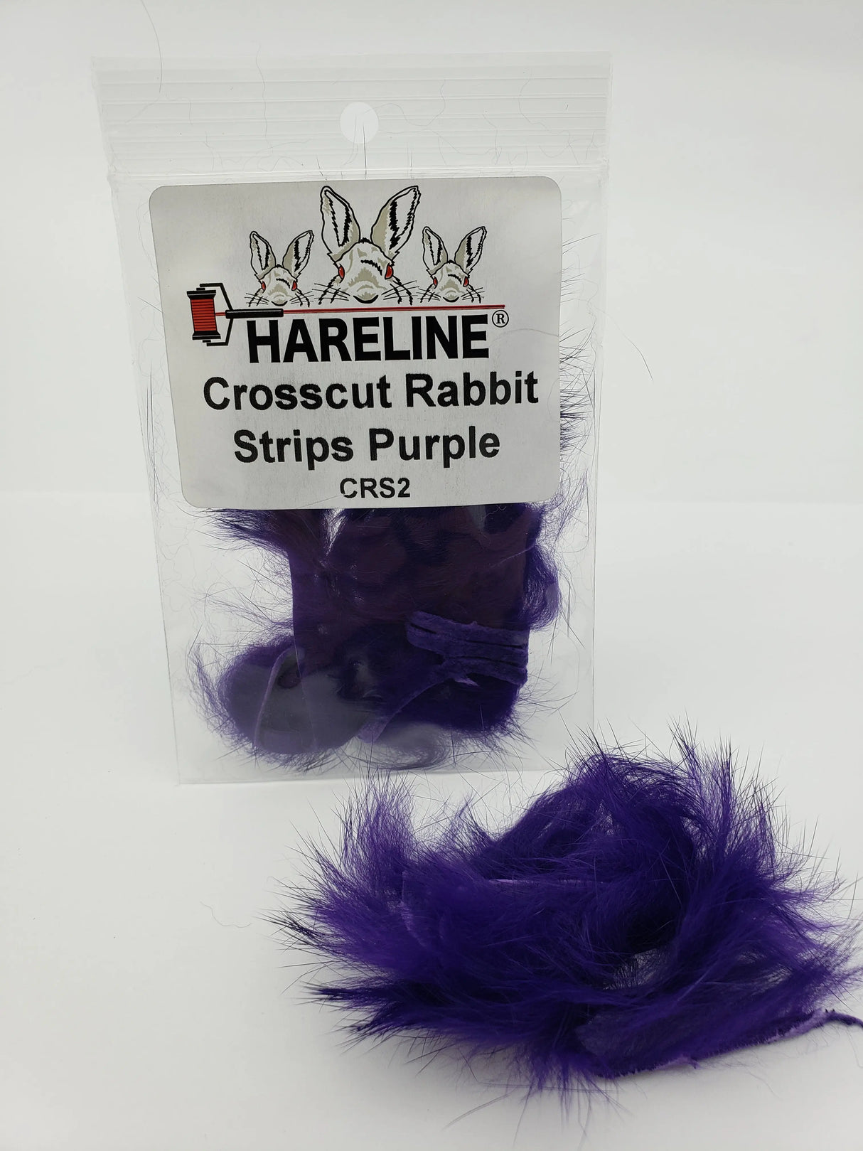 Hareline Crosscut Rabbit Strips - Purple #2 Hareline Dubbin