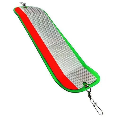 Gibbs Highliner #3 8" Flasher - Green Red Striper 0777-3GRRS
