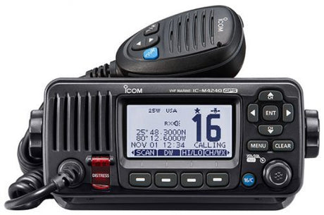 ICOM IC-M424G VHF Marine Transceiver with Built-in GPS - White