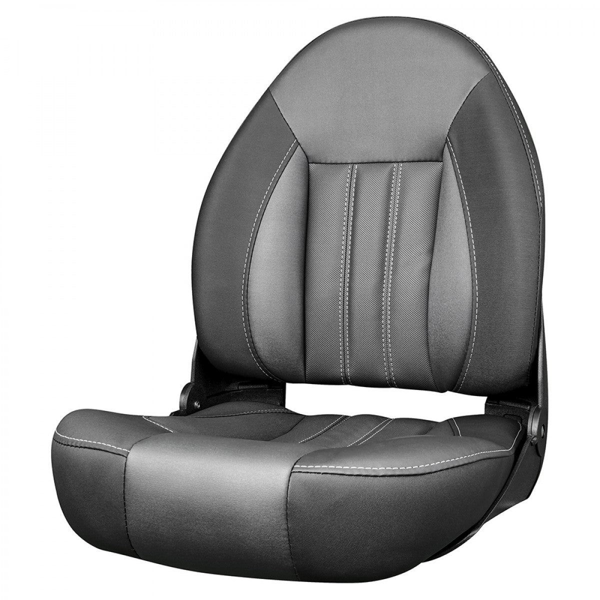 Tempress Probax High-Back Navistyle Boat Seat - 68472 Black/Charcoal/Carbon
