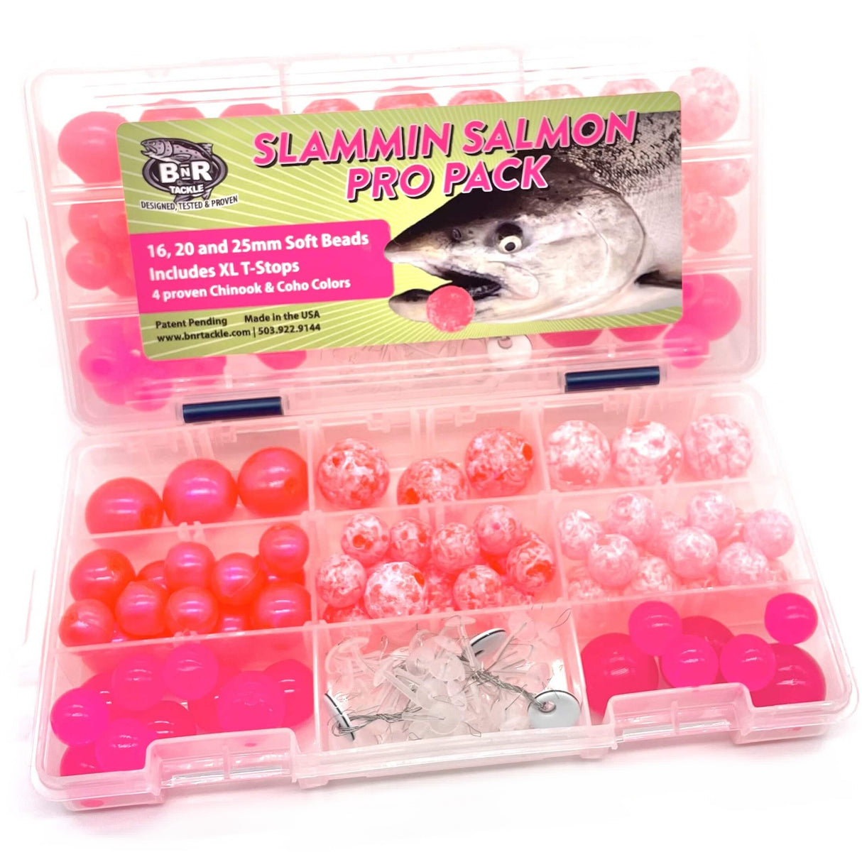 BNR TACKLE SOFT BEAD PRO PACK SLAMMIN SALMON
