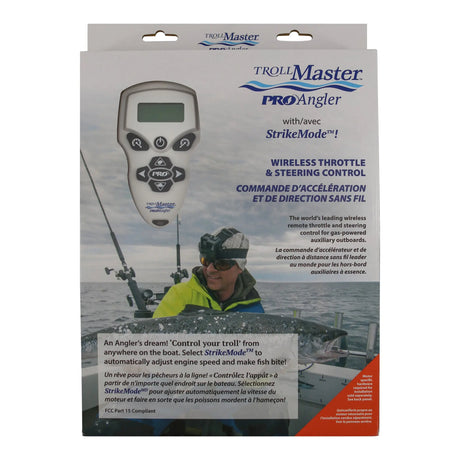 TrollMaster Angler Wireless Remote Throttle & Steering Control TrollMaster
