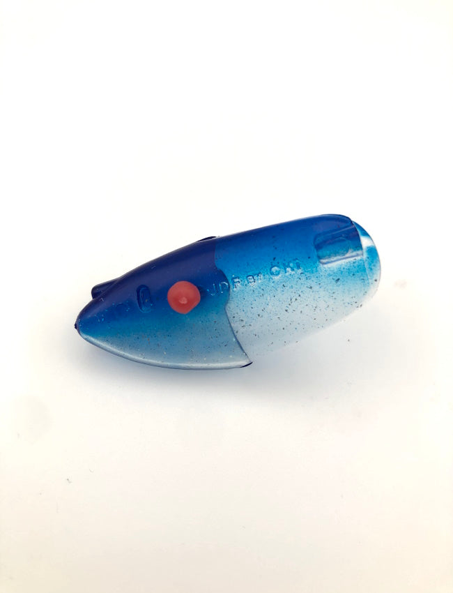 Oki JDF Clear Blue Silver Flake Teaser Head - Bulk