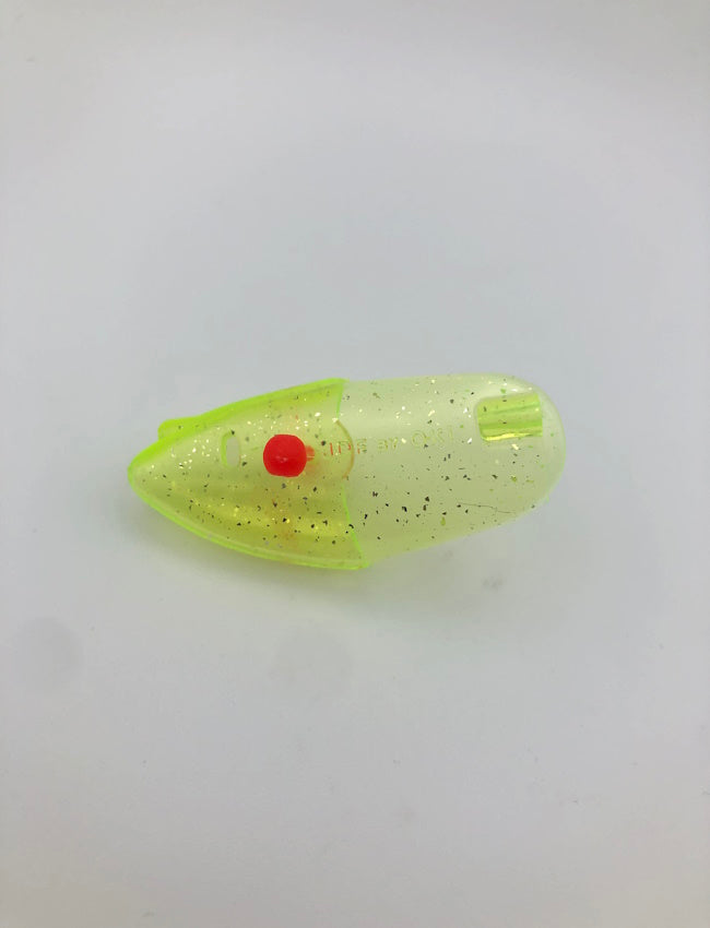 Oki JDF Chartreuse Silver Flake Teaser Head - Bulk