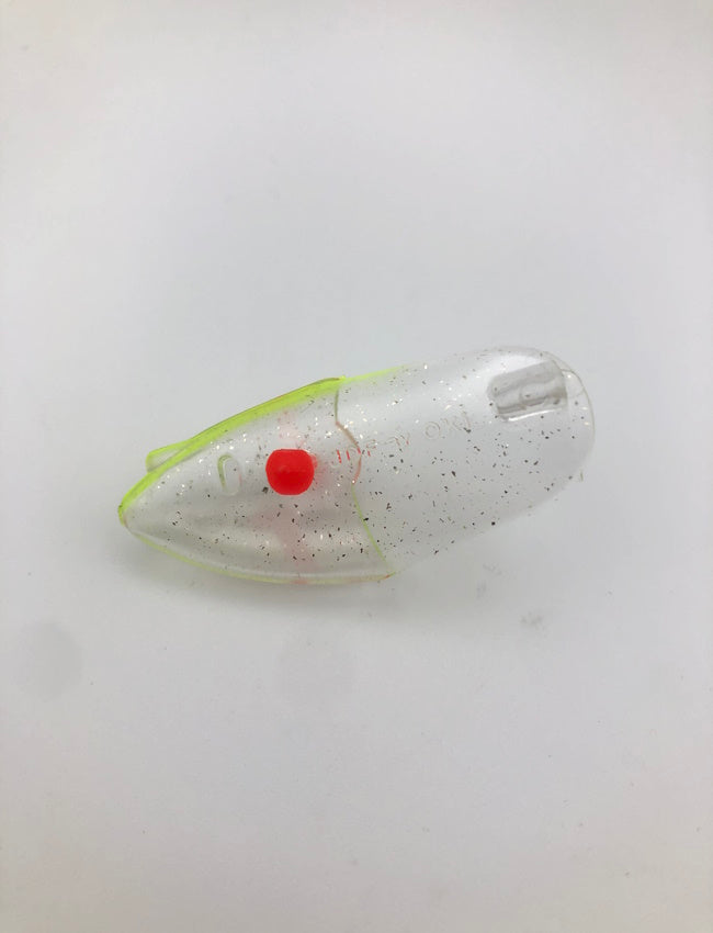 Oki JDF UV Silver Flake Chartreuse Teaser Head - Bulk