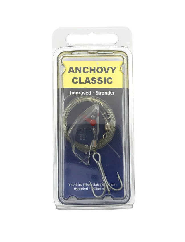 Oki Anchovy Classic Teaser Head Rigged - Clear