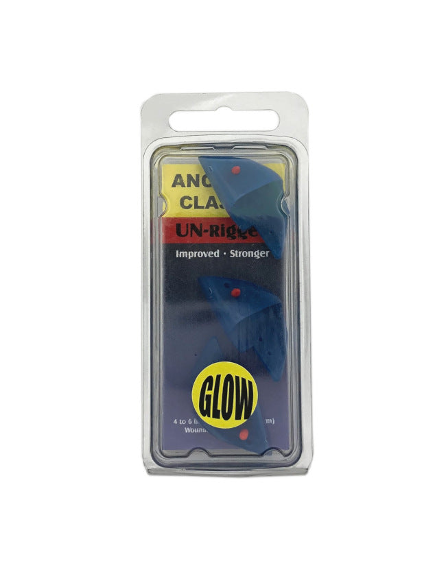 Oki Anchovy Classic Teaser Head Unrigged 3pk - Blue Glow