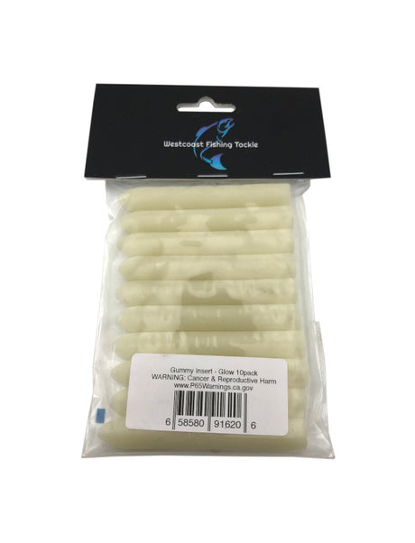 Westcoast Fishing Tackle Gummie Puck Inserts for Turd Hoochies GUM-10PK