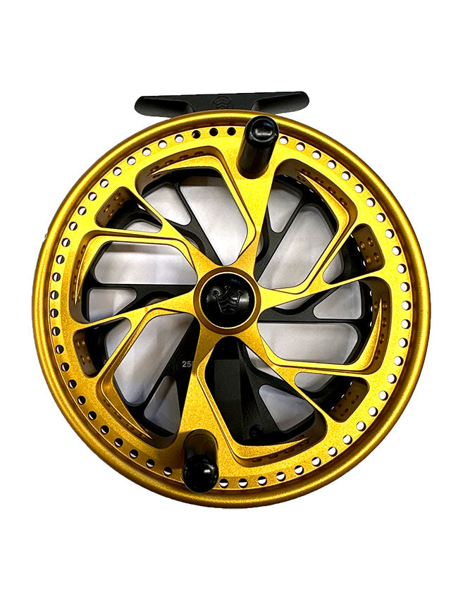 Kingpin Zodiac 500 Centerpin Reel - Gold
