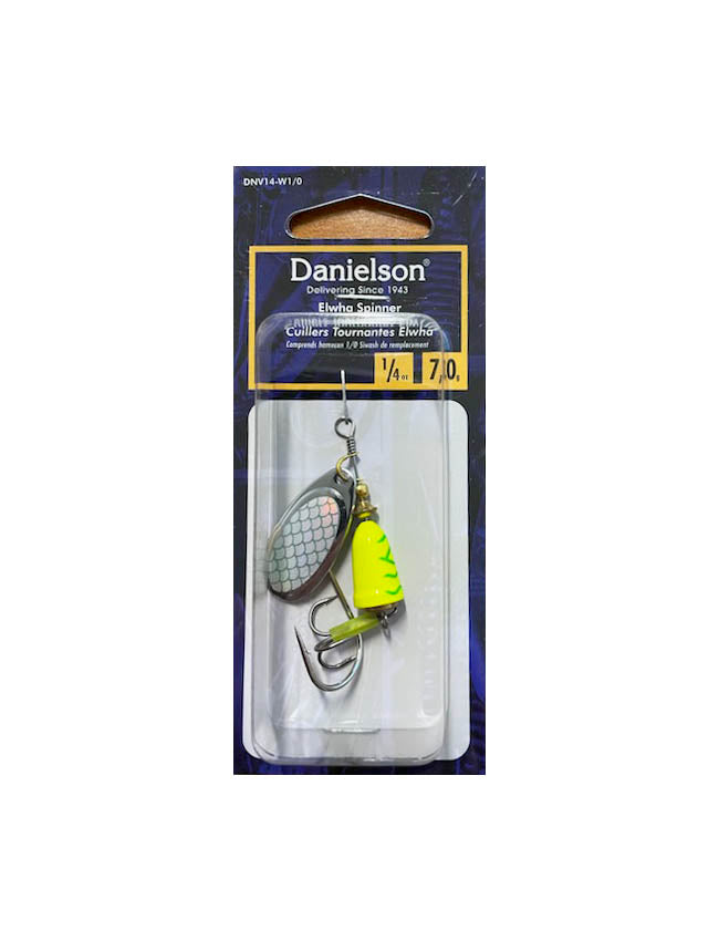 Danielson Spinners - Chartreuse - #3 - 1/4oz