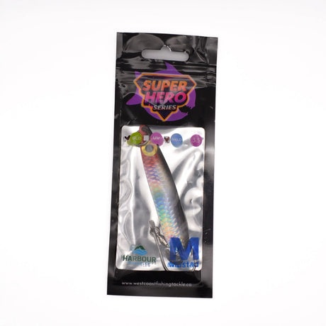Westcoast Fishing Tackle Phat-E Super Hero Spoon 3.5" - Punisher/Glow Westcoast Fishing Tackle