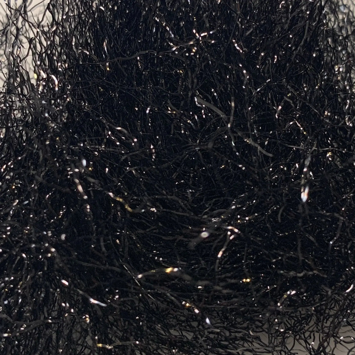 Hareline Ripple Ice Dub - Black #11 Hareline Dubbin
