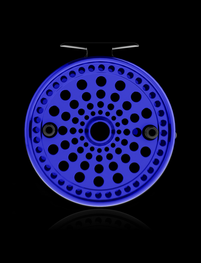 Kingpin Imperial 475 Centerpin Reel - Blue