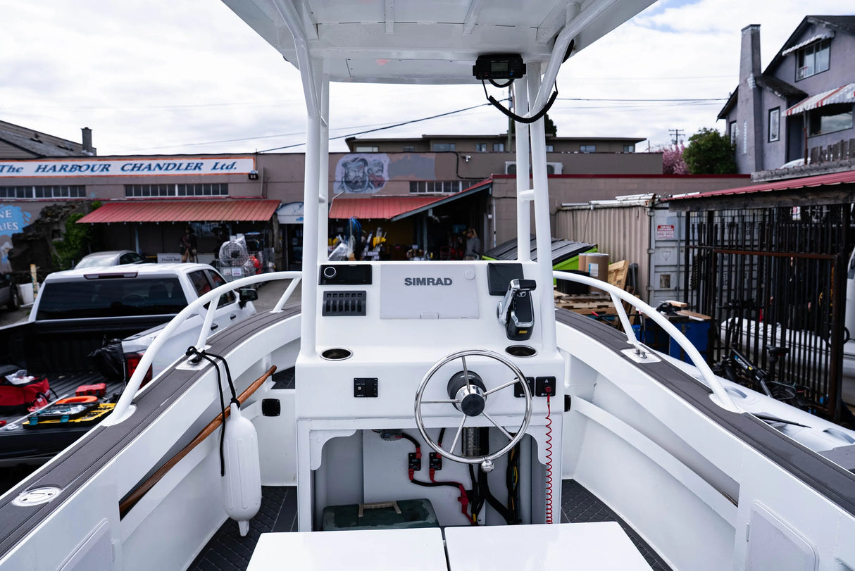 Custom DMAC X Harbour Chandler Aluminum Boat The Harbour Chandler